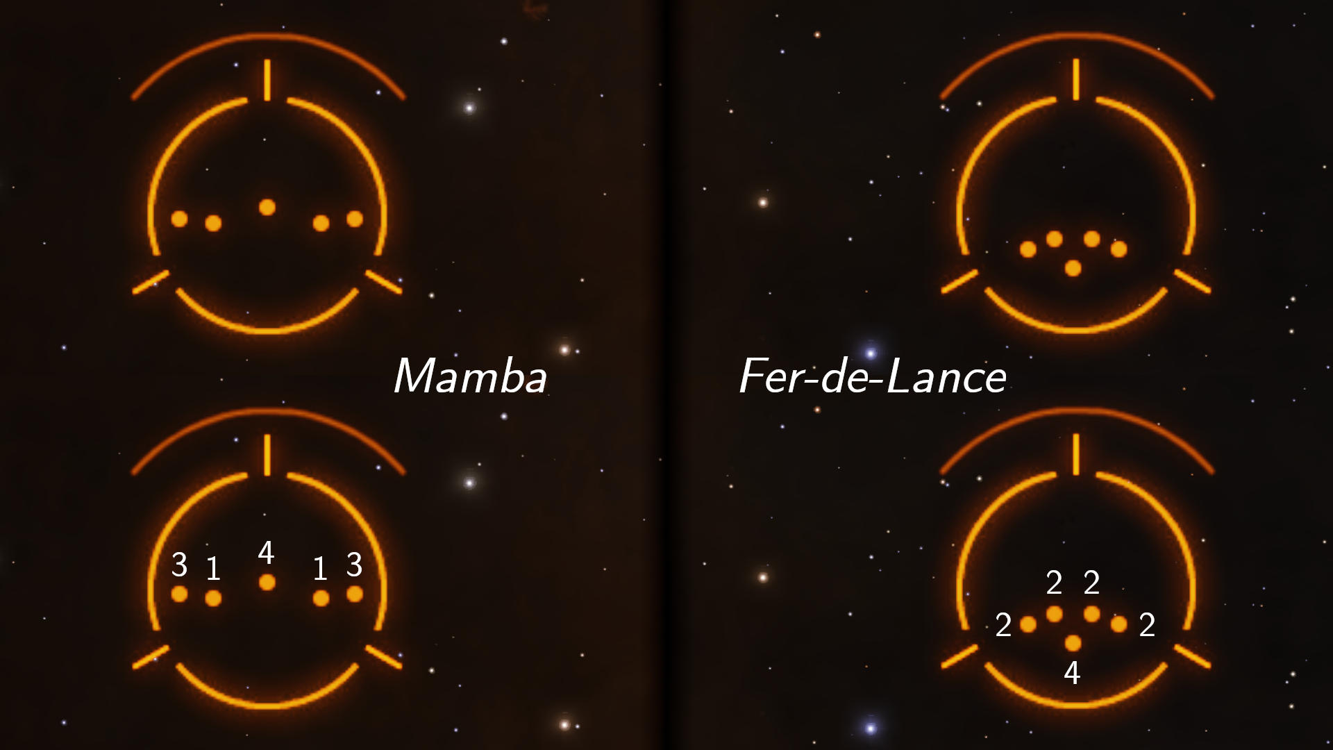 Mamba and Fer-de-Lance hardpoints comparison